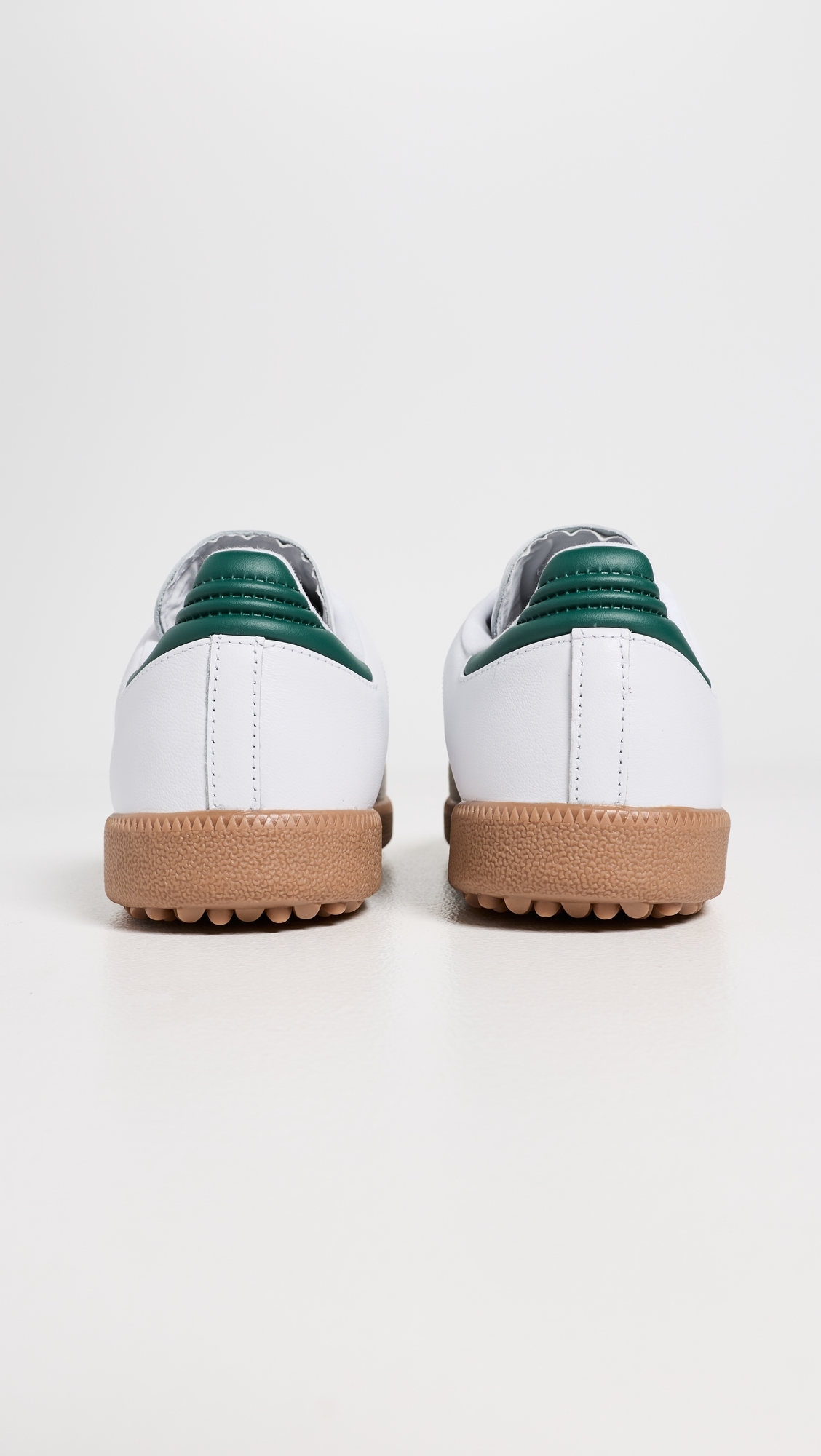 Samba Spikeless Golf Shoes White/Collegiate Green/Gum4