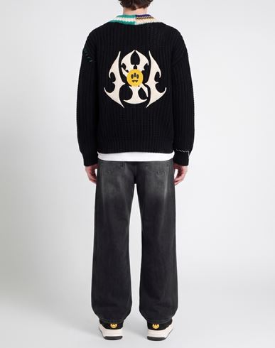 Man Sweater Black Size S Acrylic, Wool