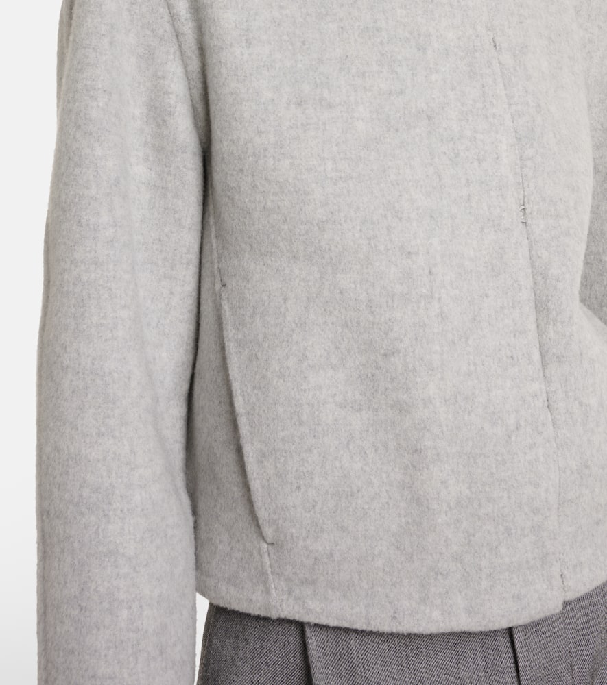 Wool-blend jacket