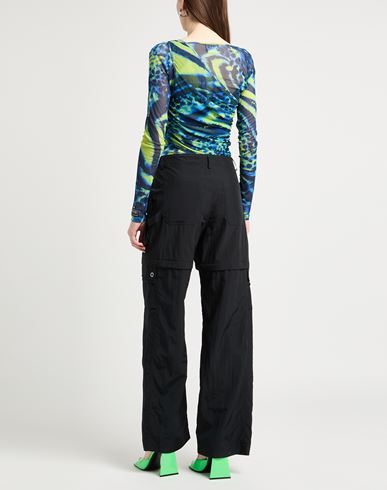 Woman Top Midnight blue Size M Polyester, Elastane