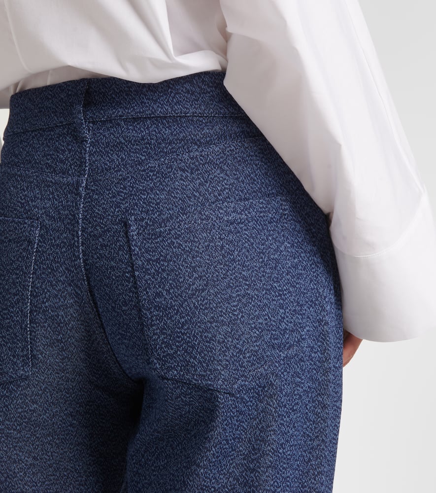 Axel cotton-blend straight pants