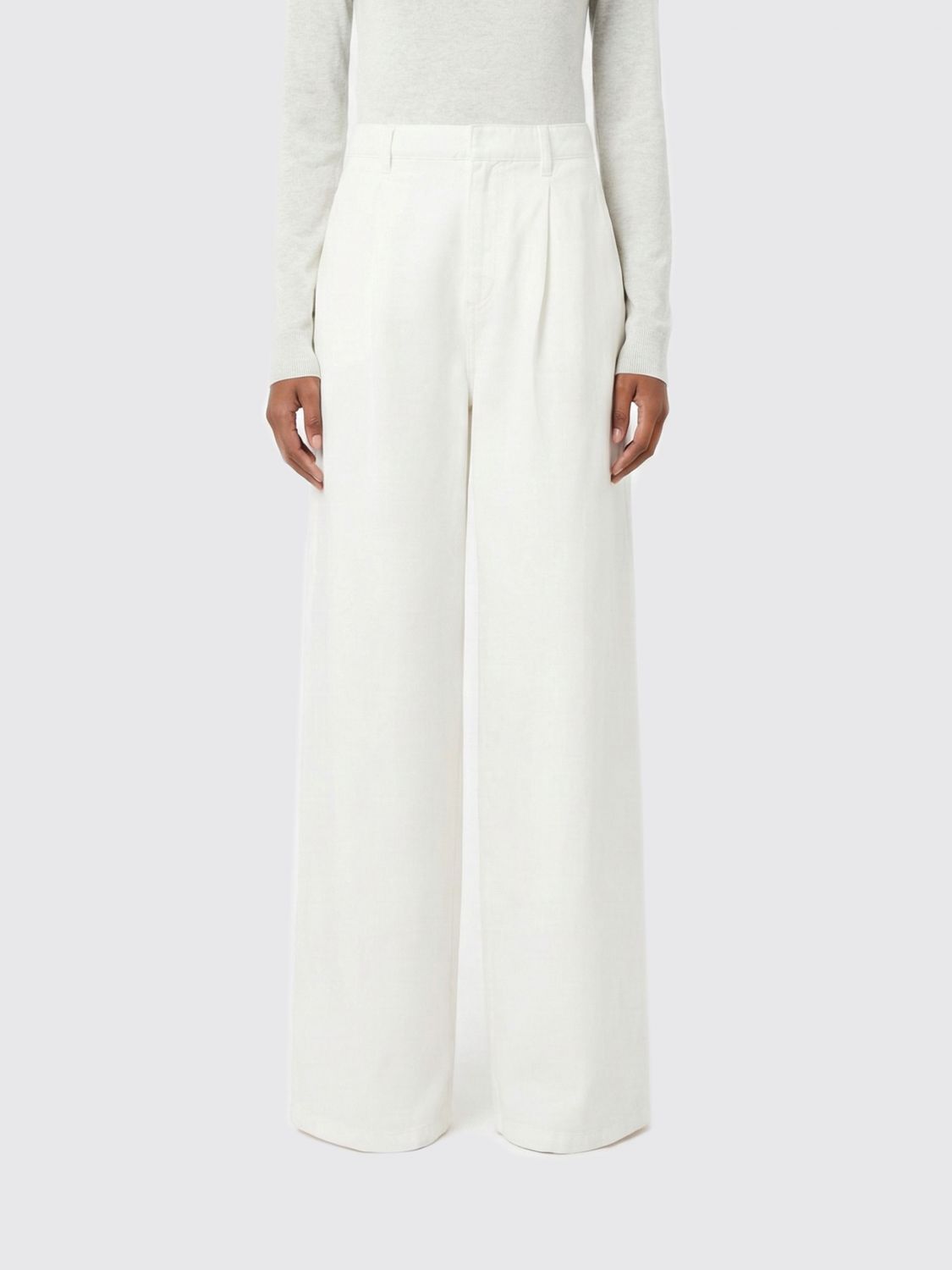Pants Woman color White