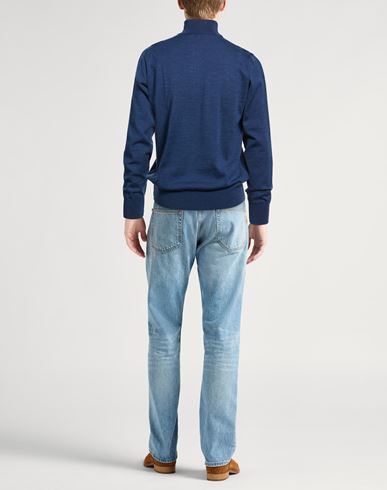 Man Sweater Blue Size S Virgin Wool