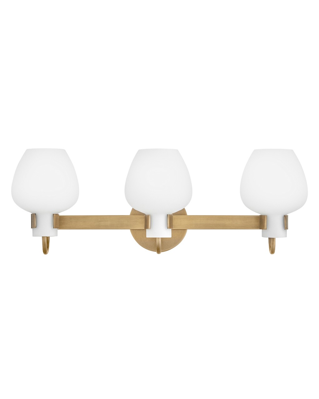 Heritage Brass LED Vanity from the Sylvie Collection