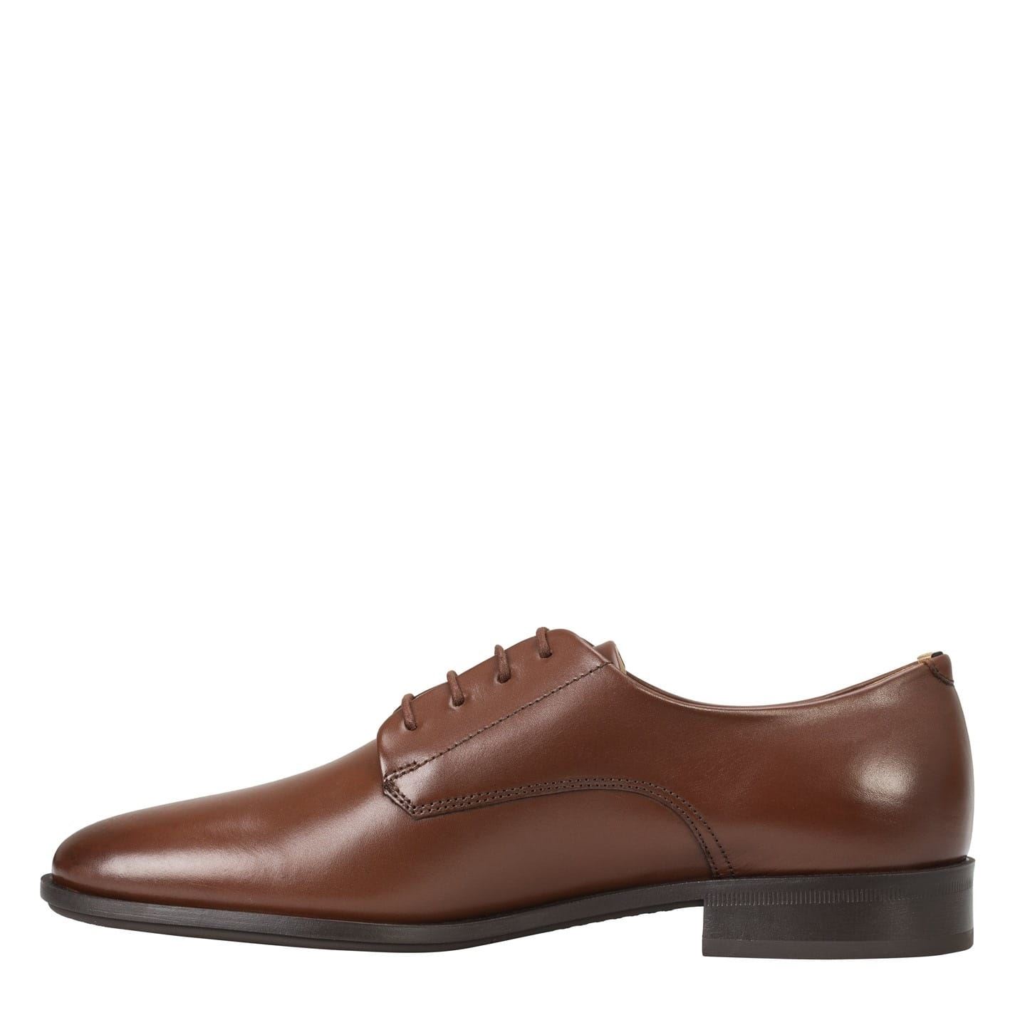 Boss Mens Colby Derby Shoes in Brown