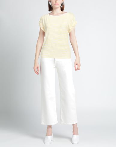 Woman T-shirt Light yellow