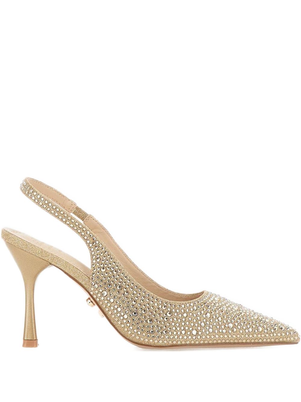 TWENTY FOURHAITCH 90mm Eindhoven pumps - Gold
