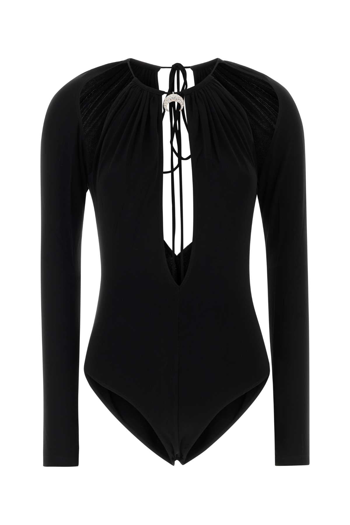 Jersey Bodysuit — Black