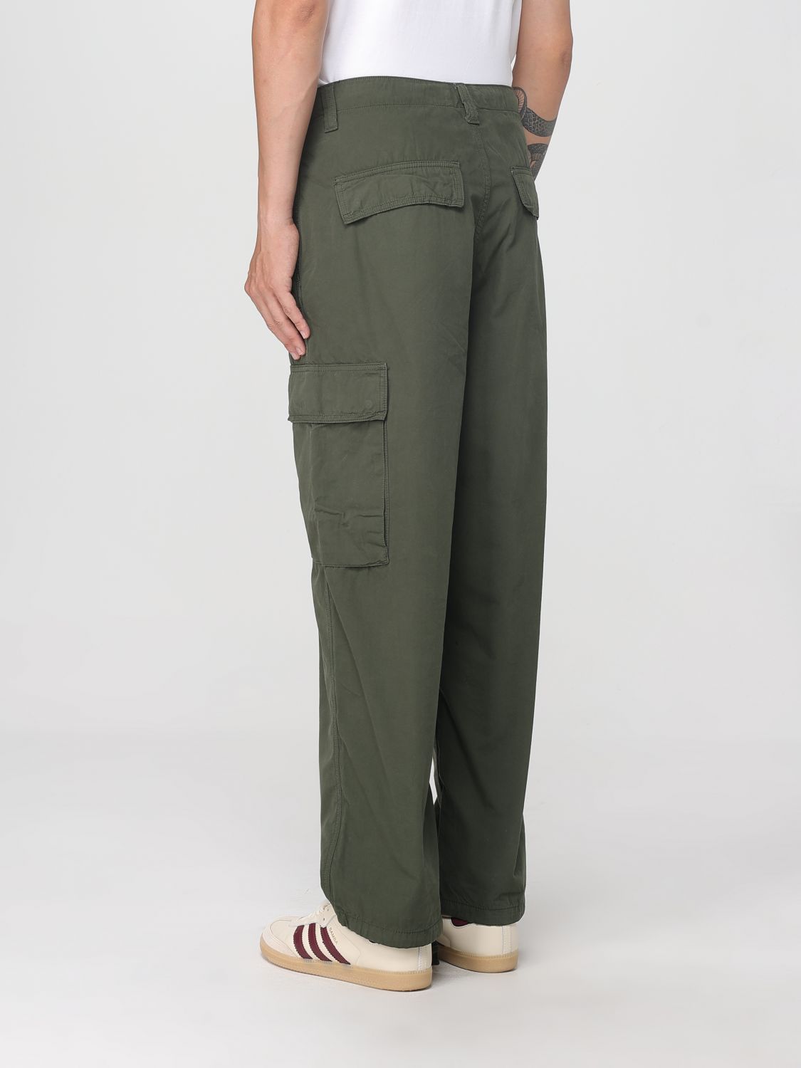 Pants Men color Olive