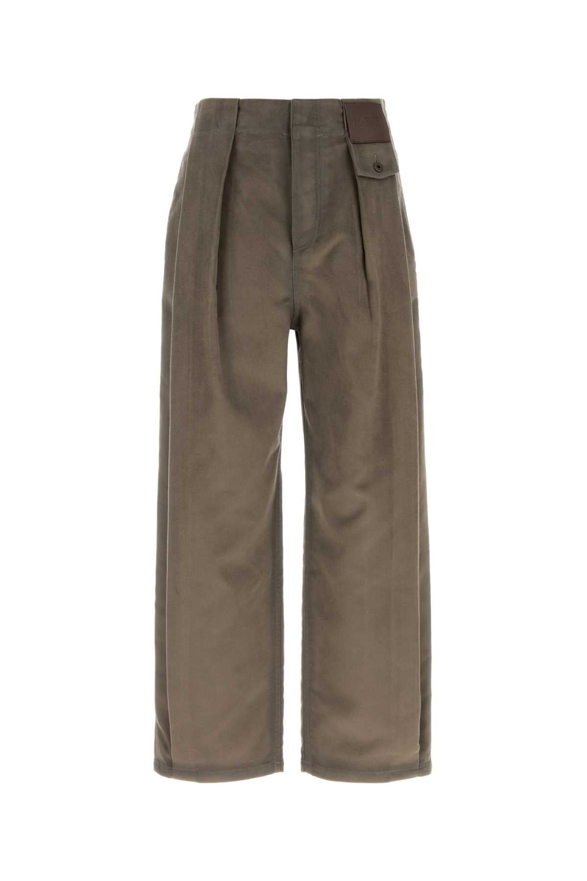 Khakibrown Trousers — Brown