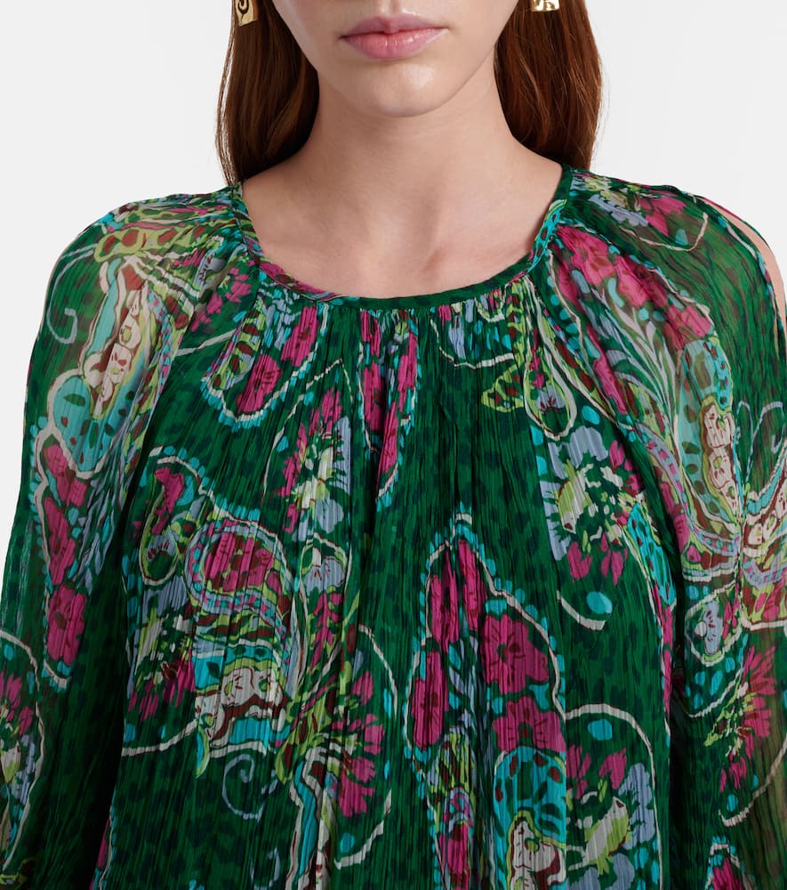 Hayden printed maxi dress