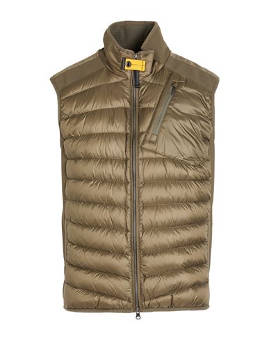 Man Vest Military green Size L Polyamide