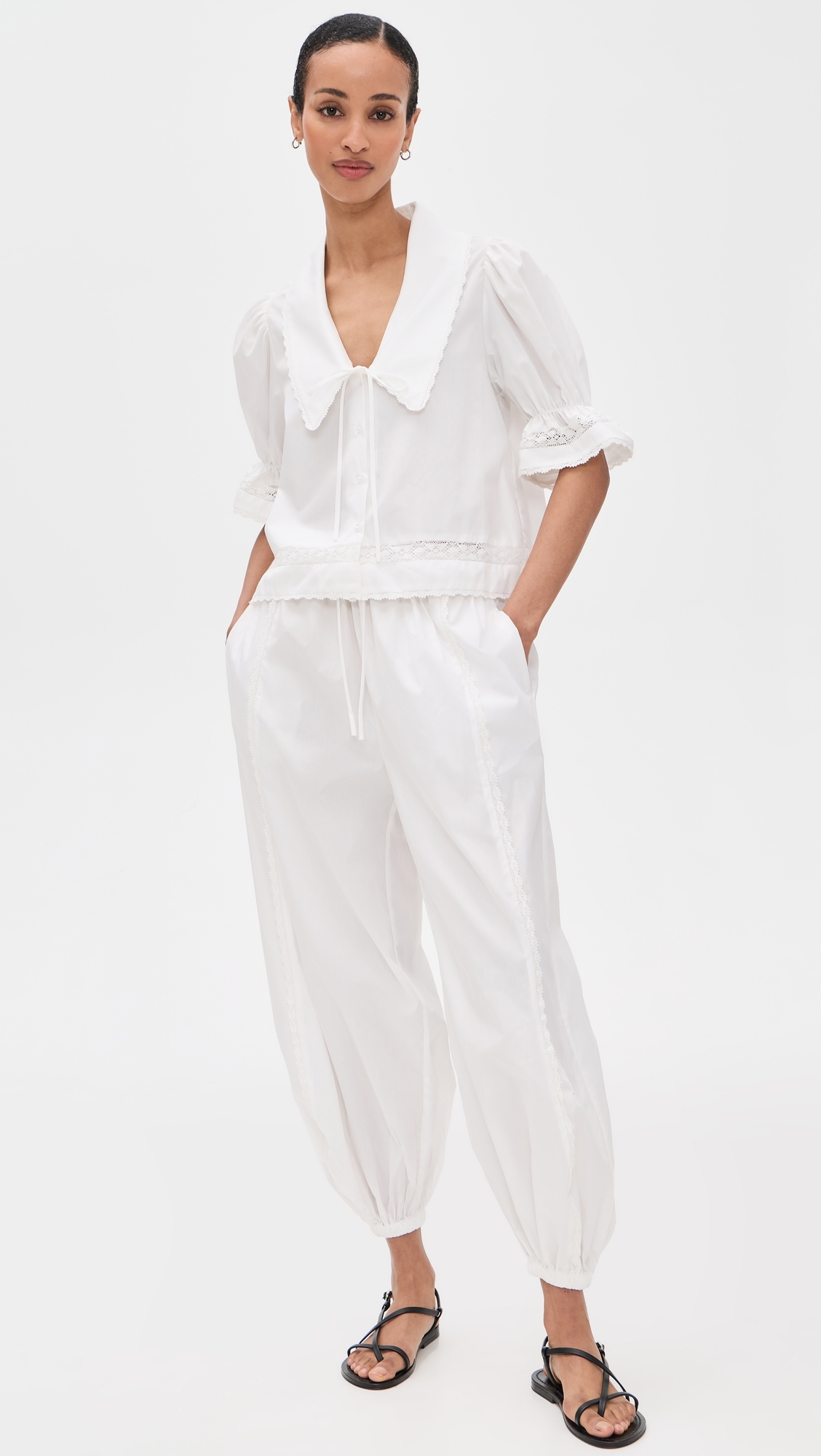 Maisie Pants White