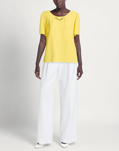 Woman Top Yellow Size 12 Polyester