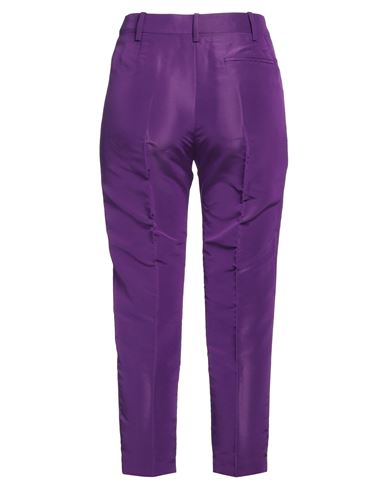Valentino Garavani Woman Pants Purple Size 4 Silk