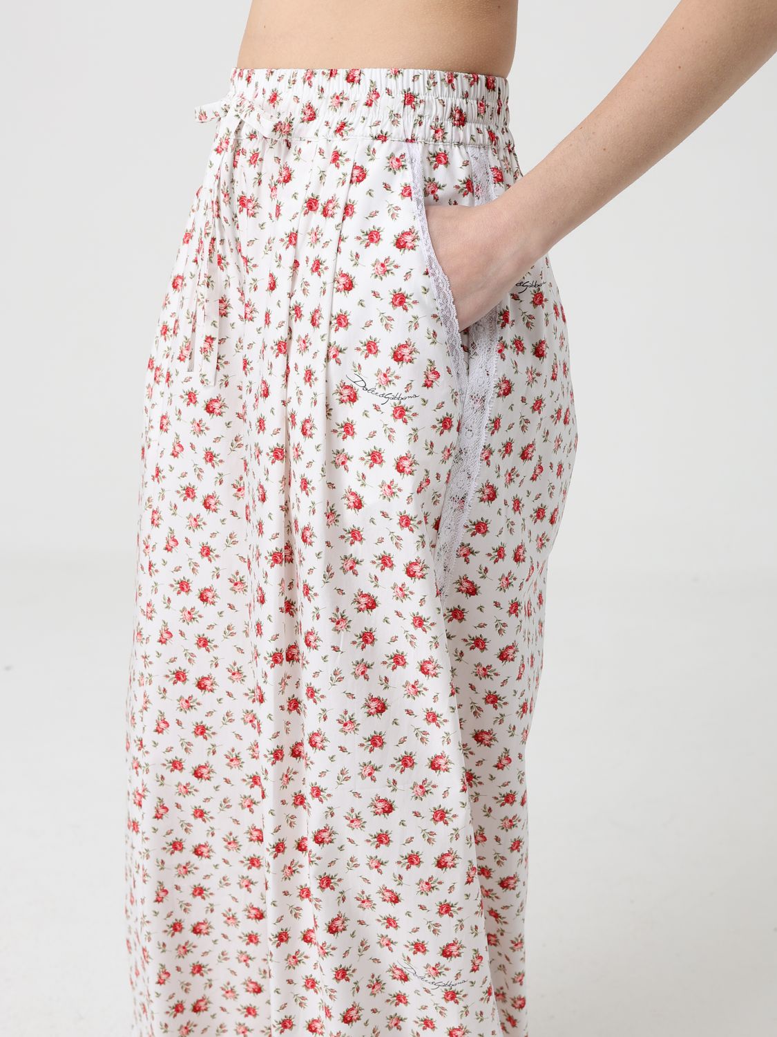 Pants Woman color White