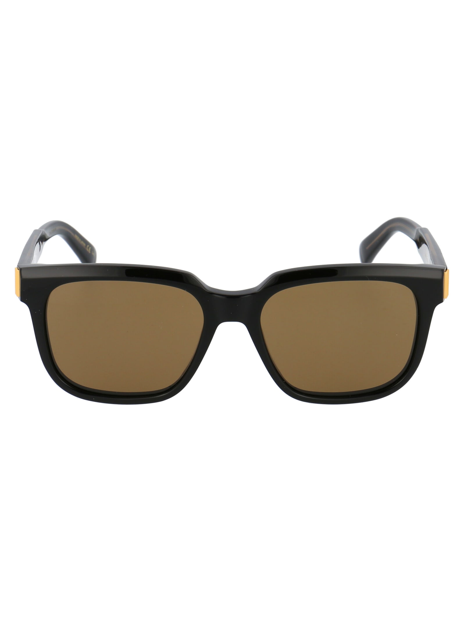 Tinted rectangle-frame sunglasses