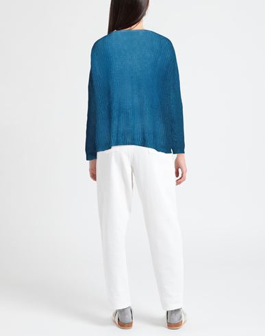 Pink Memories Woman Cardigan Blue Size 2 Acrylic, Mohair wool, Polyamide, Wool