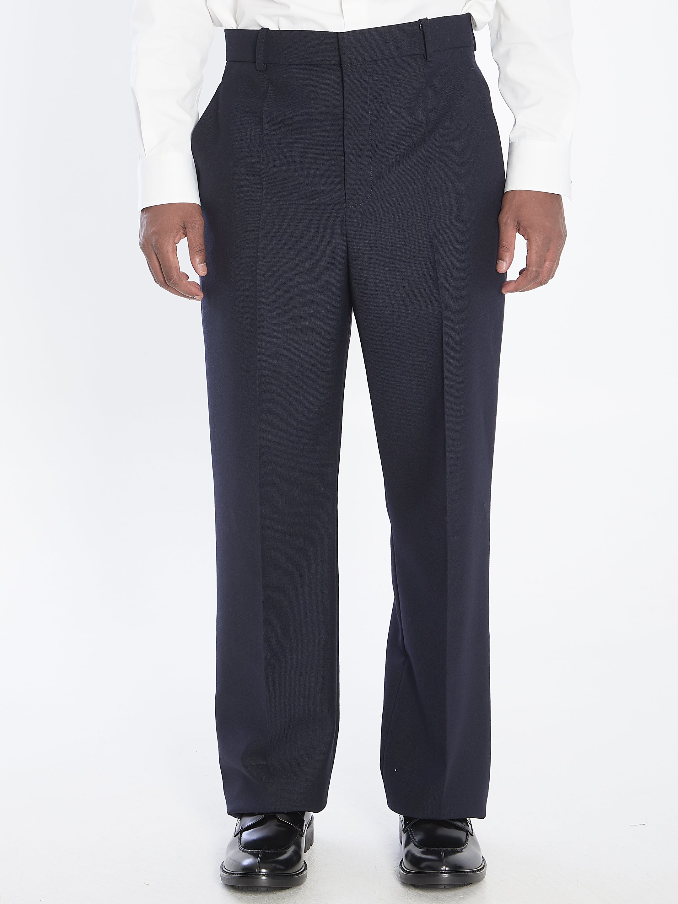 Wool Tailored Trousers