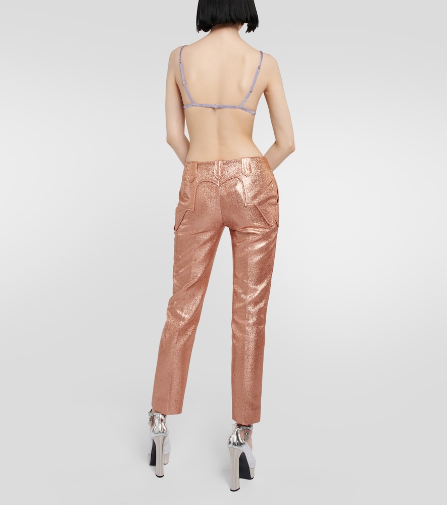 Metallic bralette