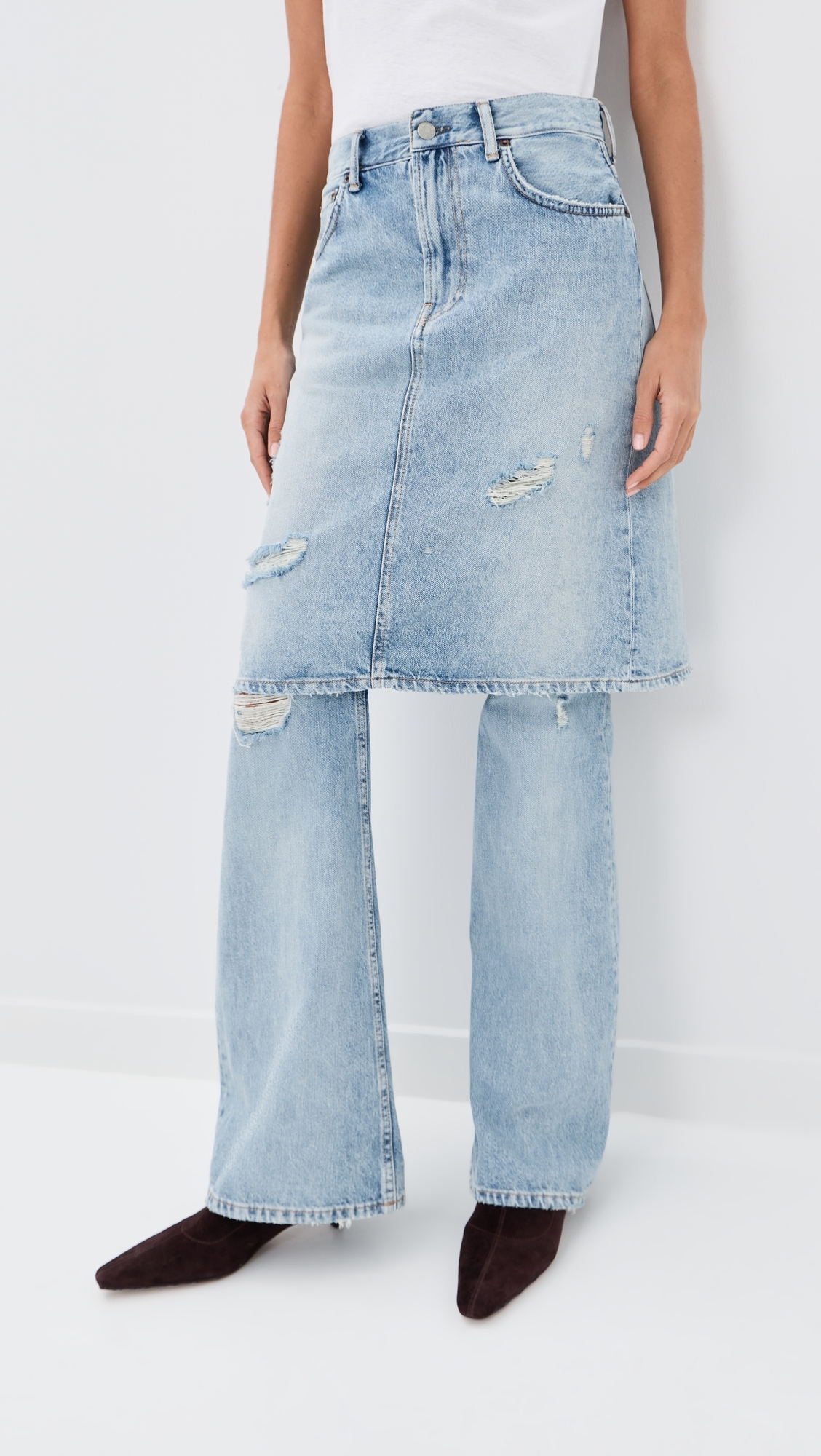 Denim Trousers Light Blue