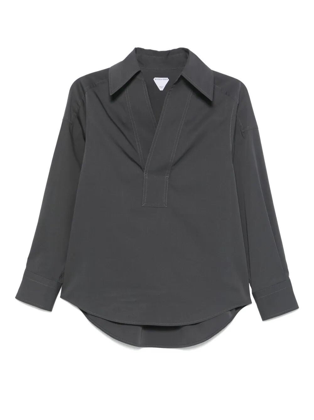V-Neck Cotton Shirt