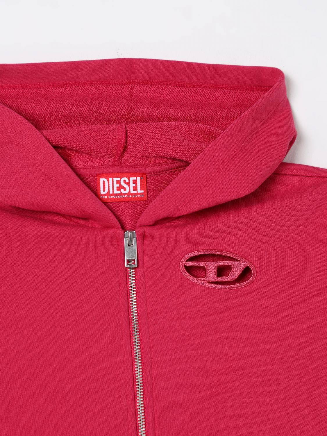 Sweater DIESEL Kids color Fuchsia