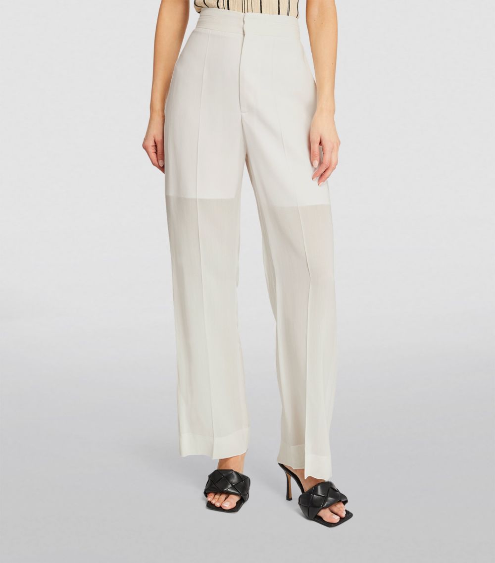 Straight Tailored Trousers