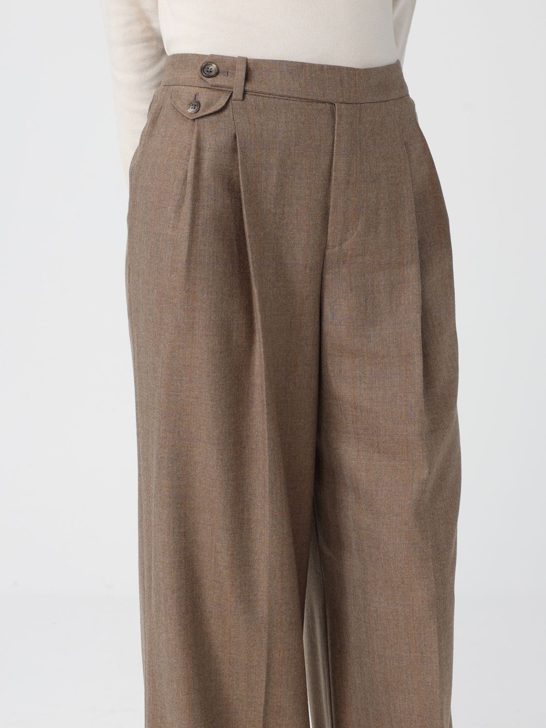 Pants Woman color Dove Grey