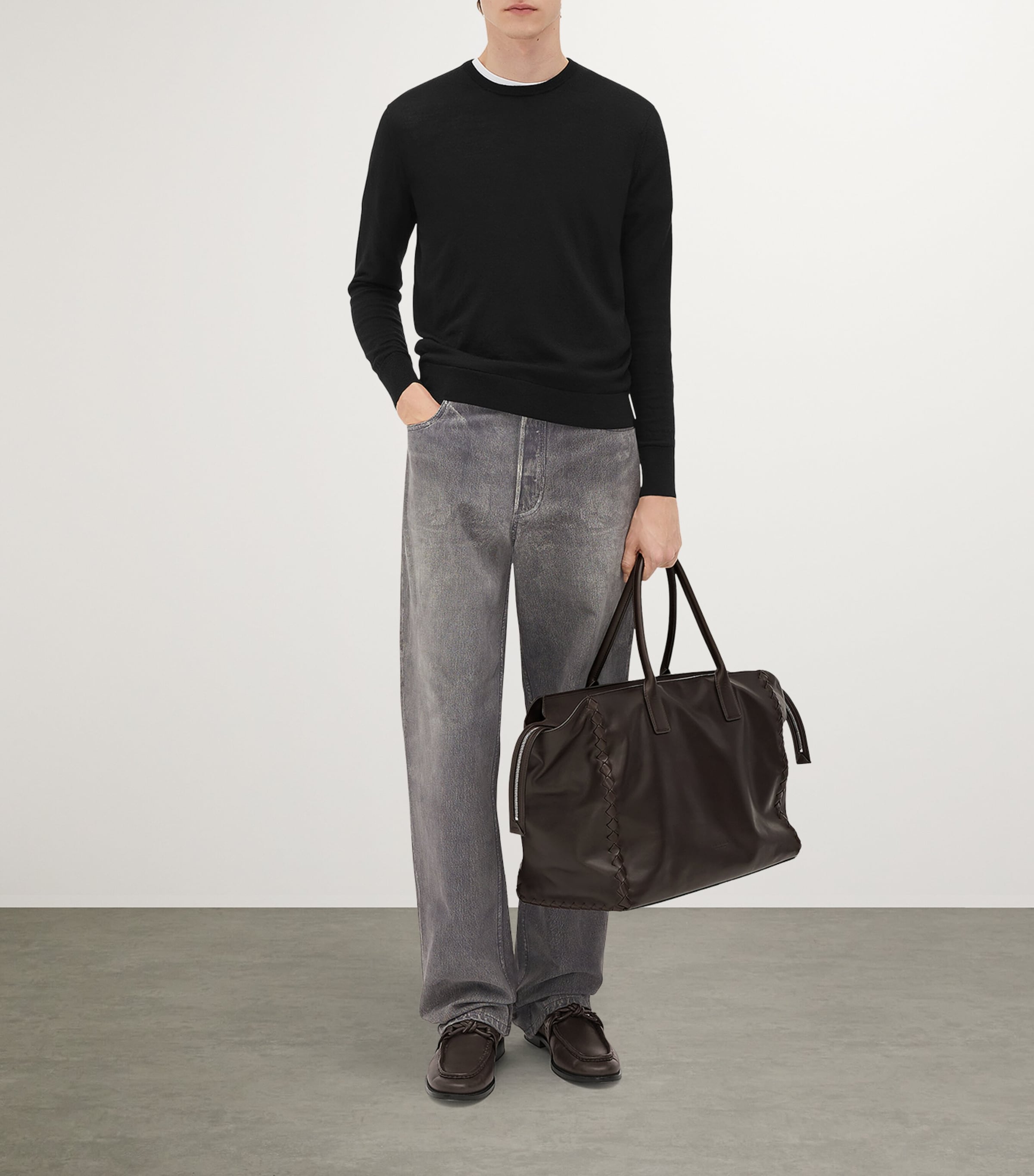 Calfskin Cabat Tote Bag