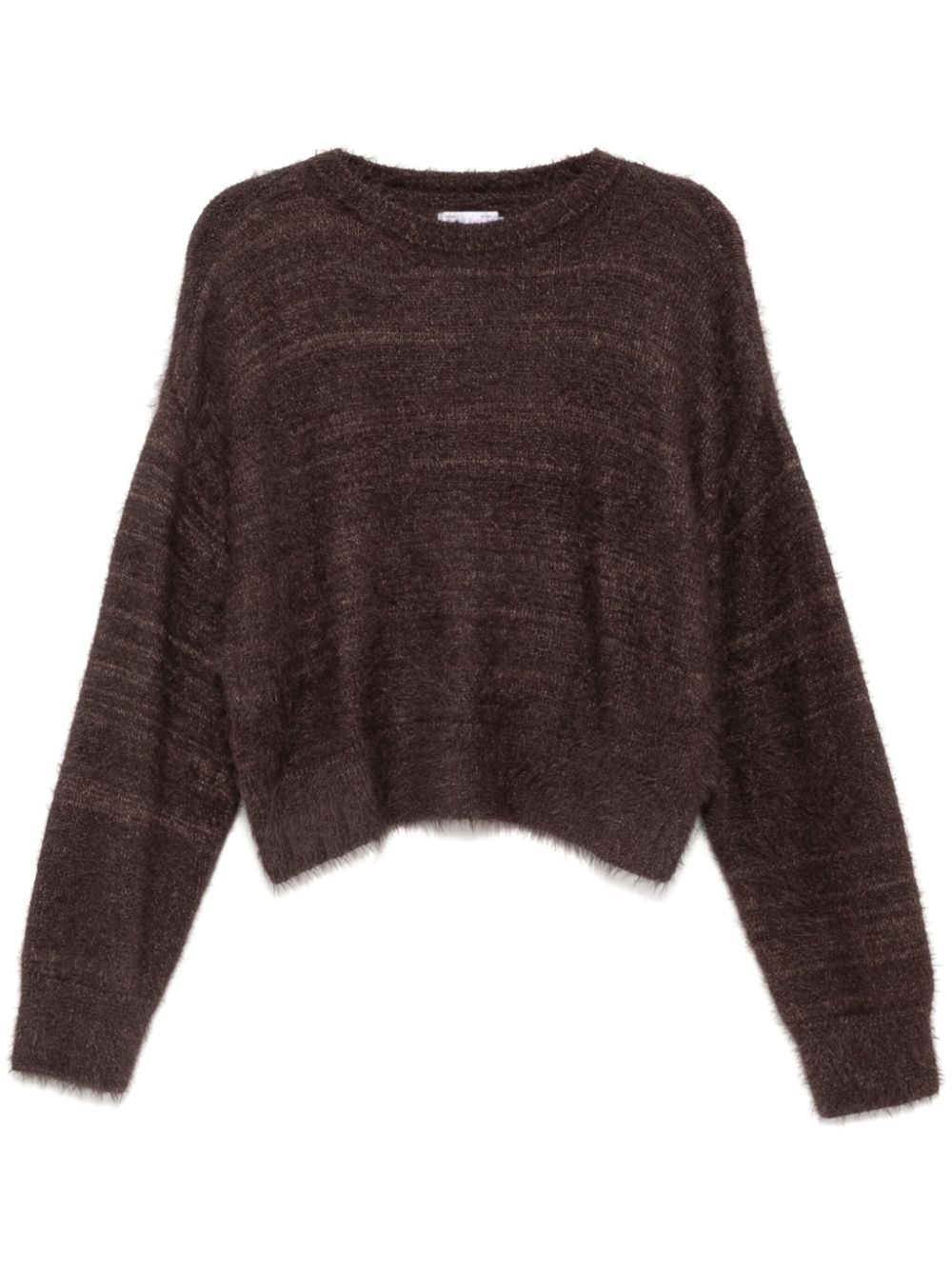 Crew-neck jumper - Brown