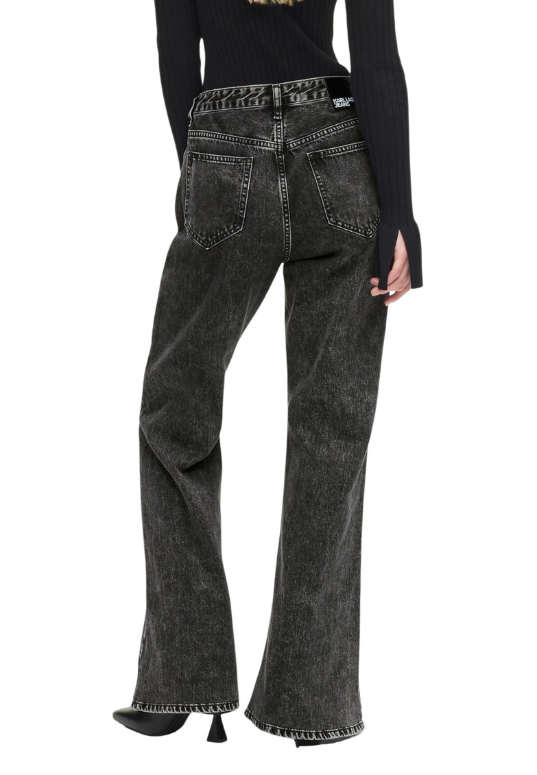 Black Loose High Rise Jeans