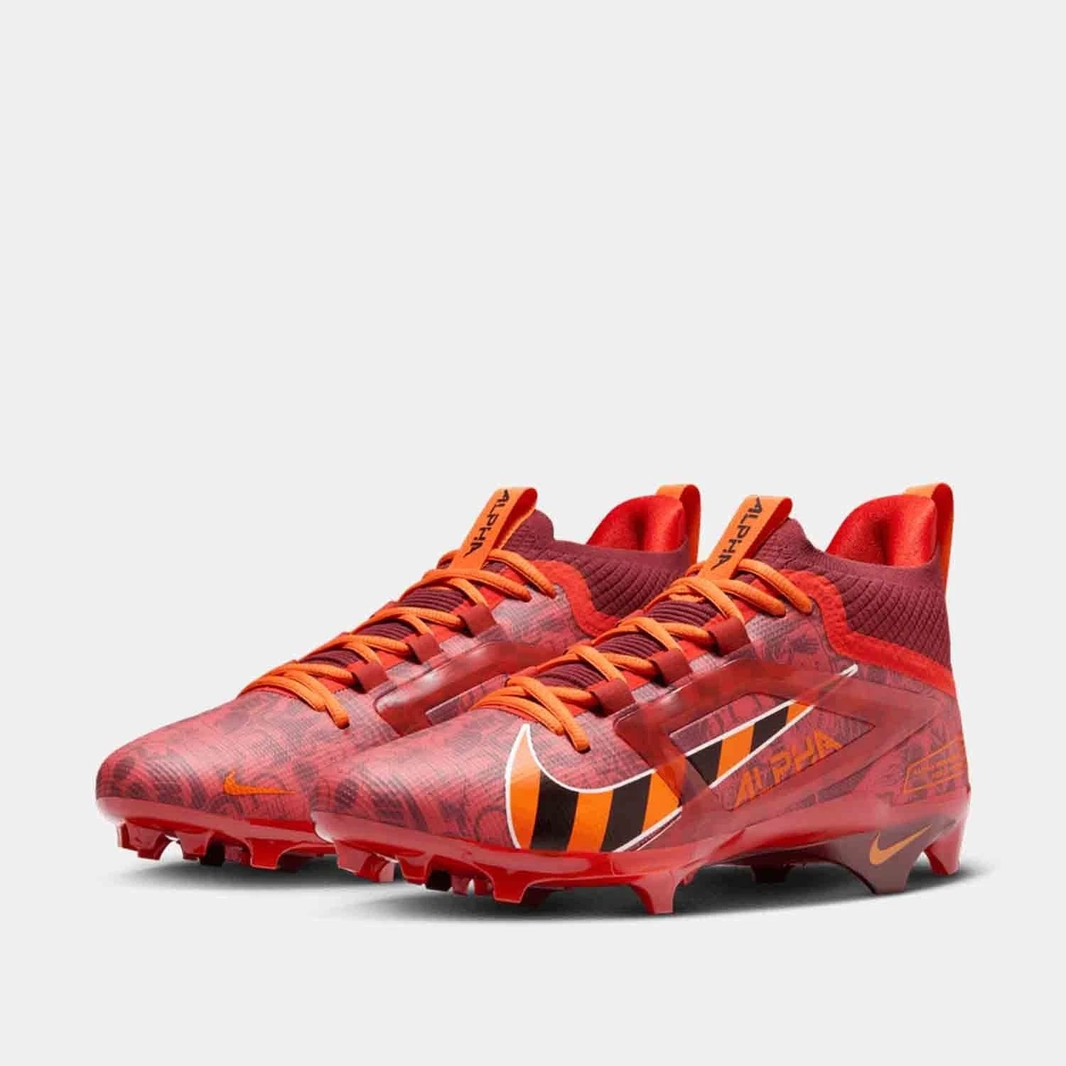 Alpha Menace 4 Elite NRG FQ4046-600 Mens Picante Red Football Cleats NIN948