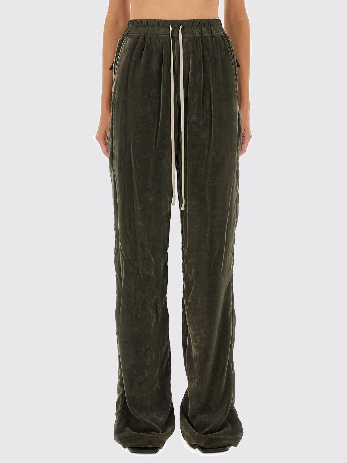 Pocket drawstring trousers - Black