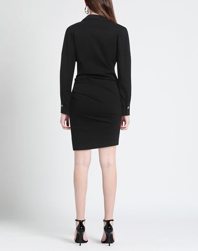 Woman Mini dress Black Size 4 Viscose, Polyamide, Elastane