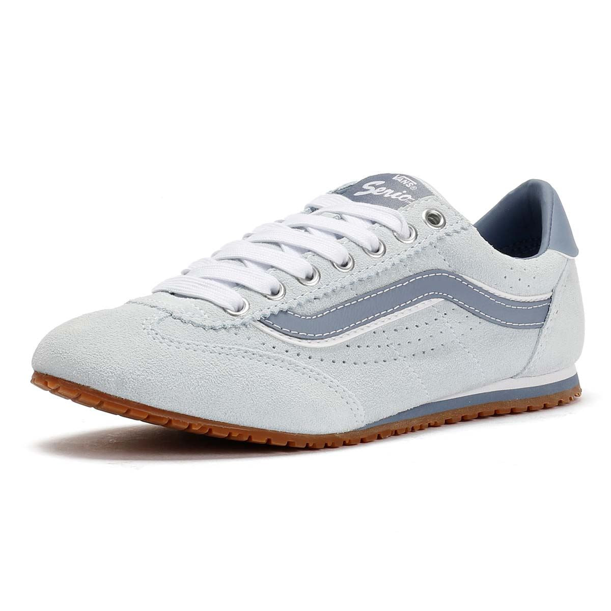 Vans Super Lowpro Suede Women's Light Blue Trainer