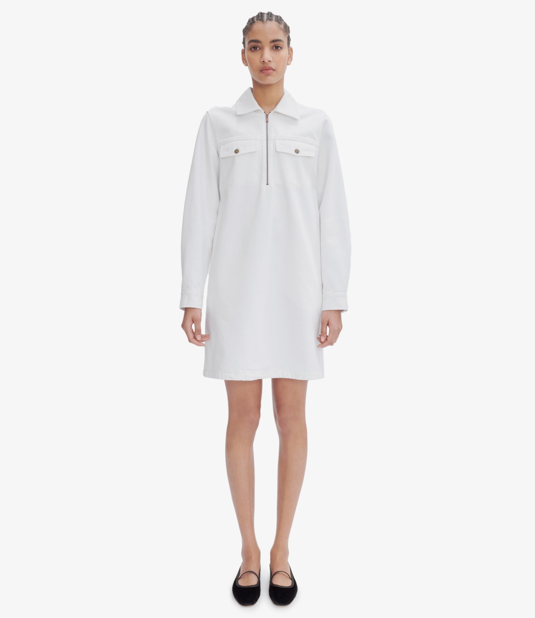 A. P.C. Felicity dress 34 AAB - White