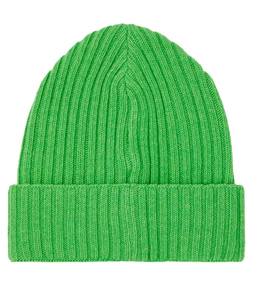 Kaj ribbed-knit beanie