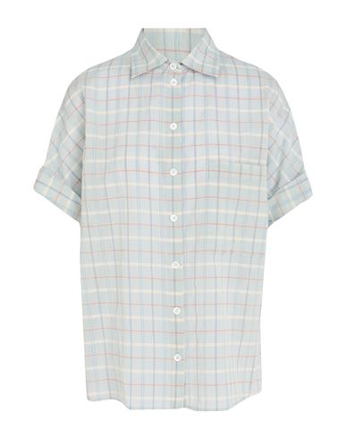Woman Shirt Sky blue Size 2 Cotton