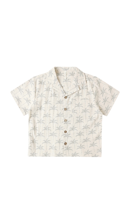Rylee + Cru Lapel Collar Shirt in Ivory. - 2/3 also /5