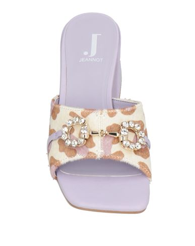 Woman Sandals Lilac Size 6 Leather