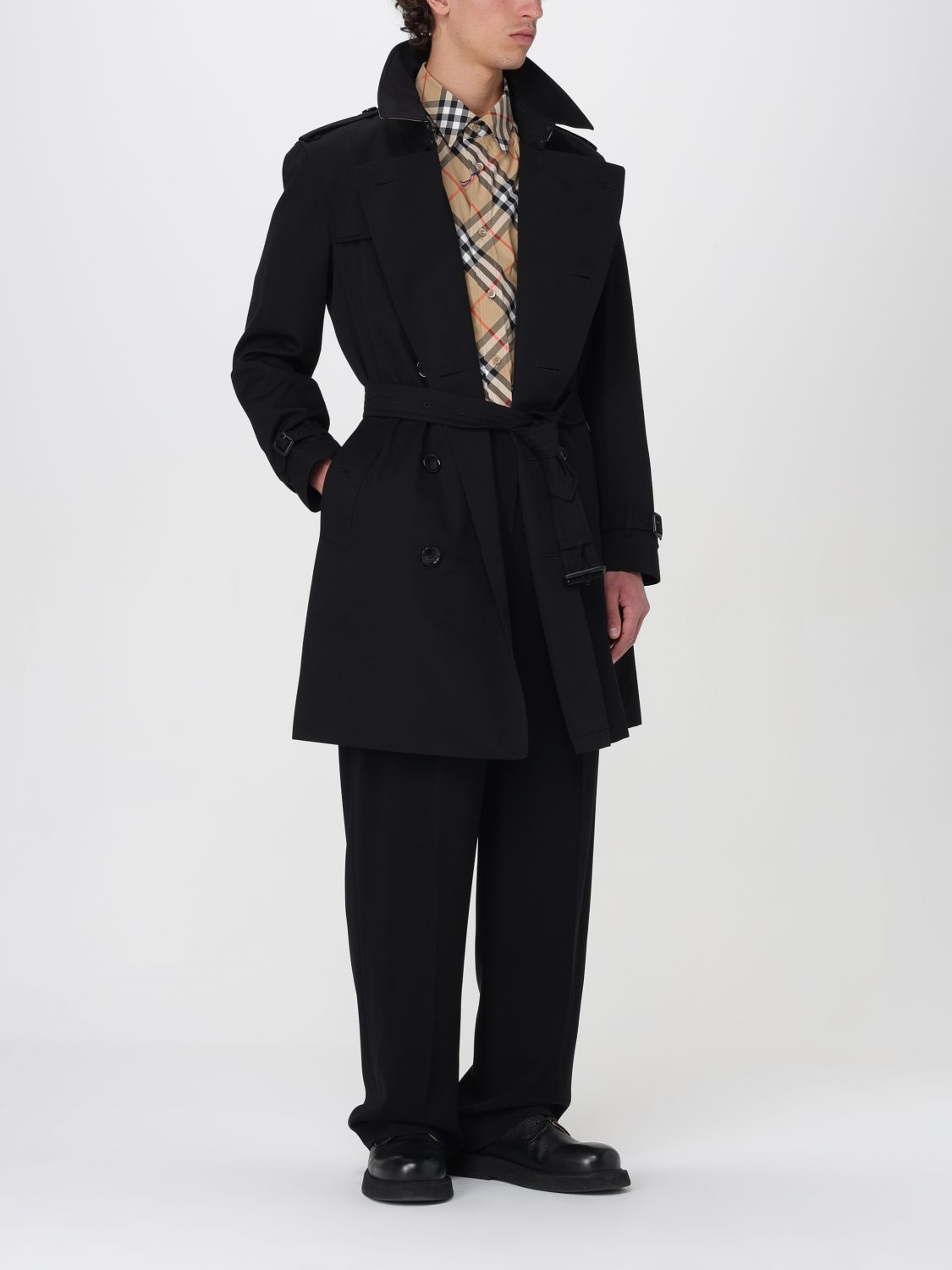 Shirt Men color Beige