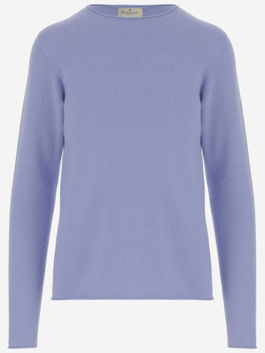 Purple Crew Neck Pullover