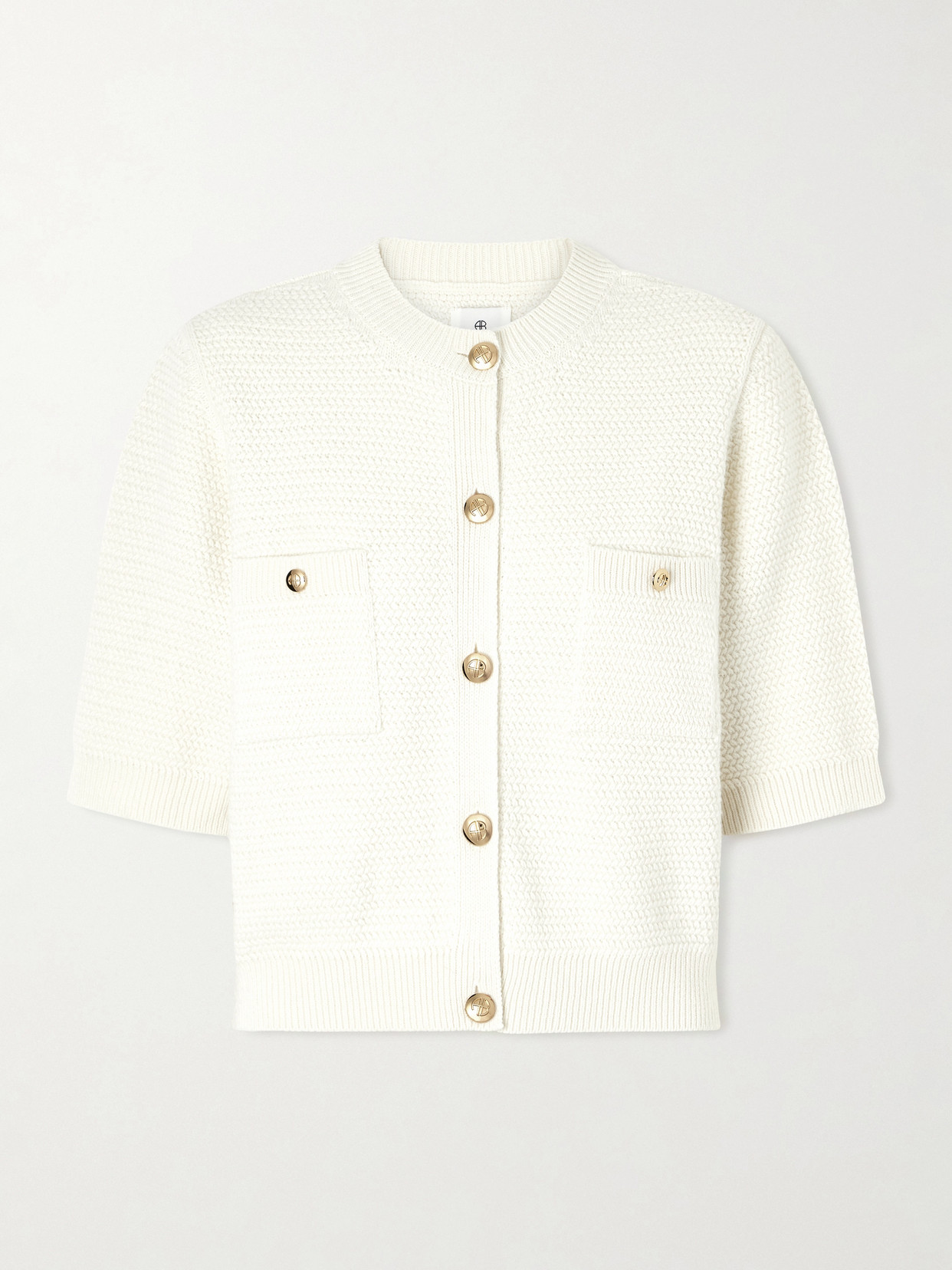 Christa Knitted Cardigan - Ivory