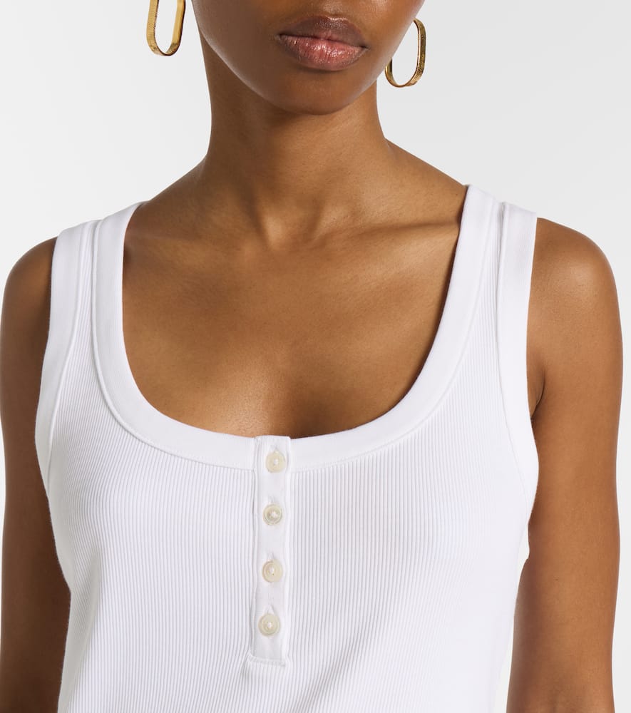 Abbott cotton-blend tank top