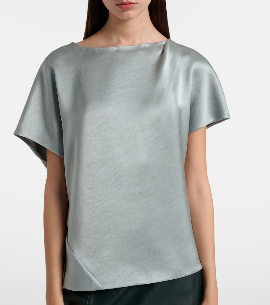 Satin top