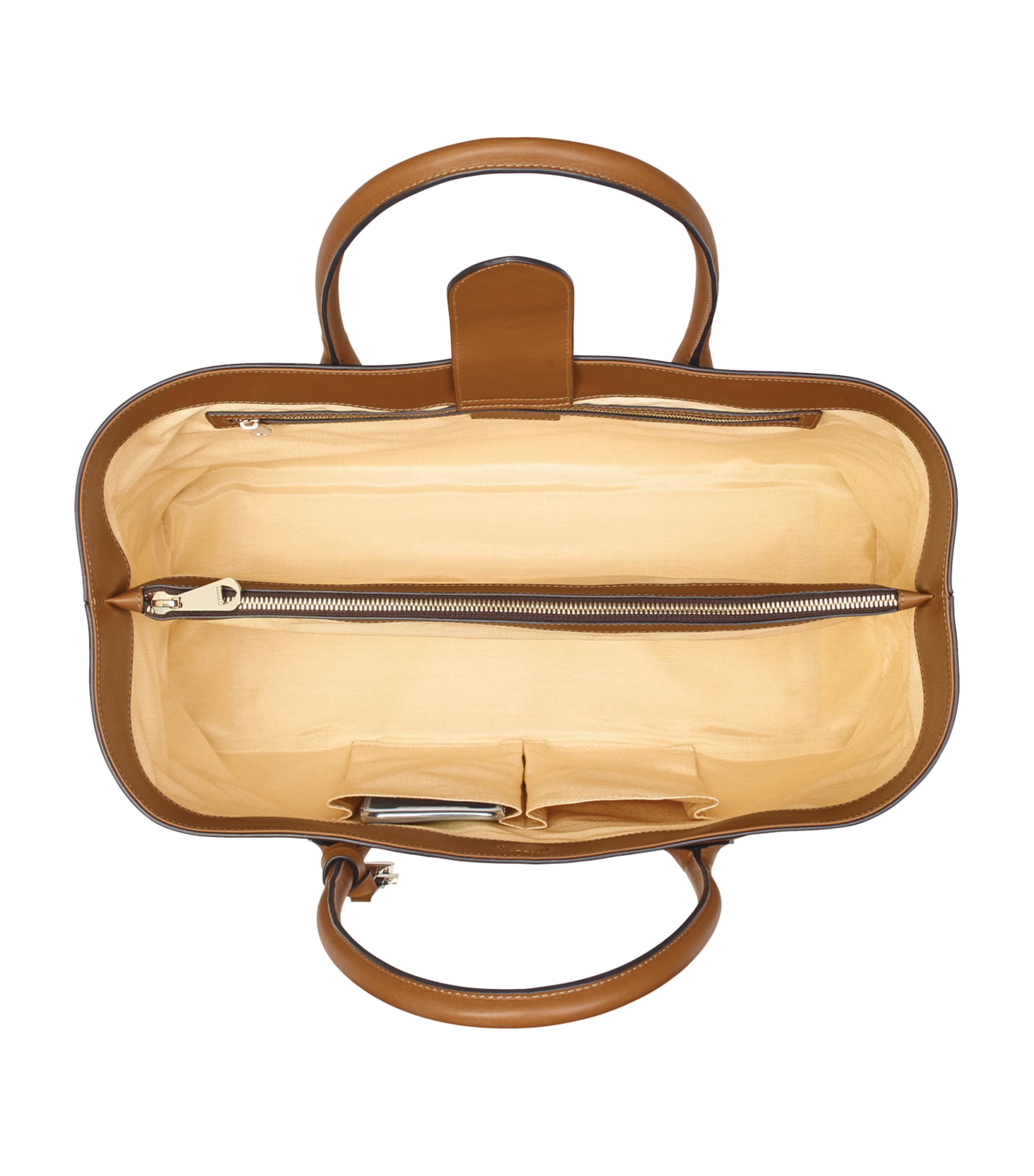 Leather London Tote Bag