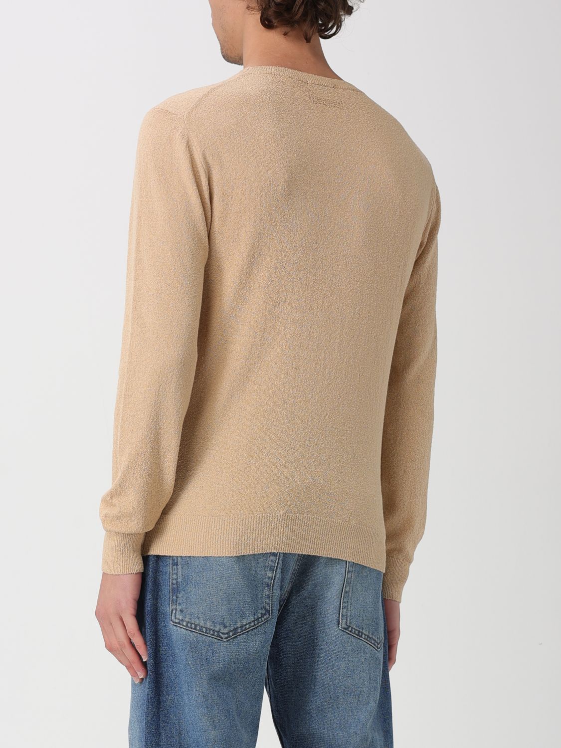 Sweater Men color Beige