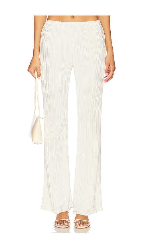 House of Harlow 1960 x REVOLVE Tyler Pant in Ivory.  XS. Also in