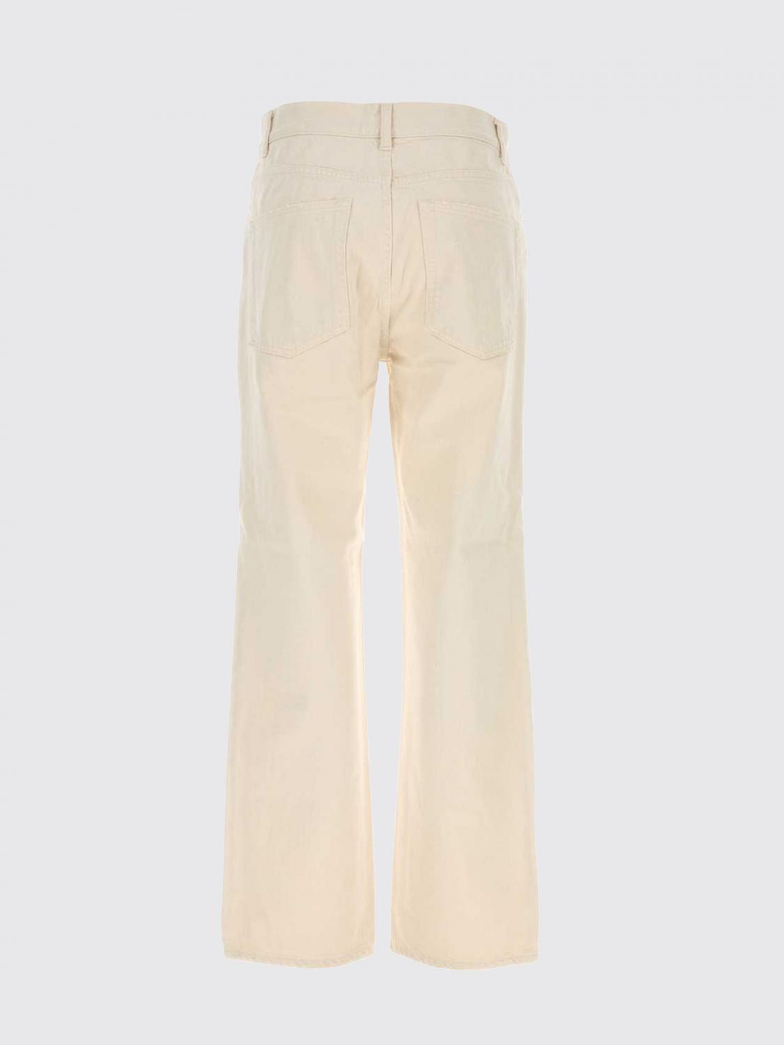 Jeans Woman color Ecru